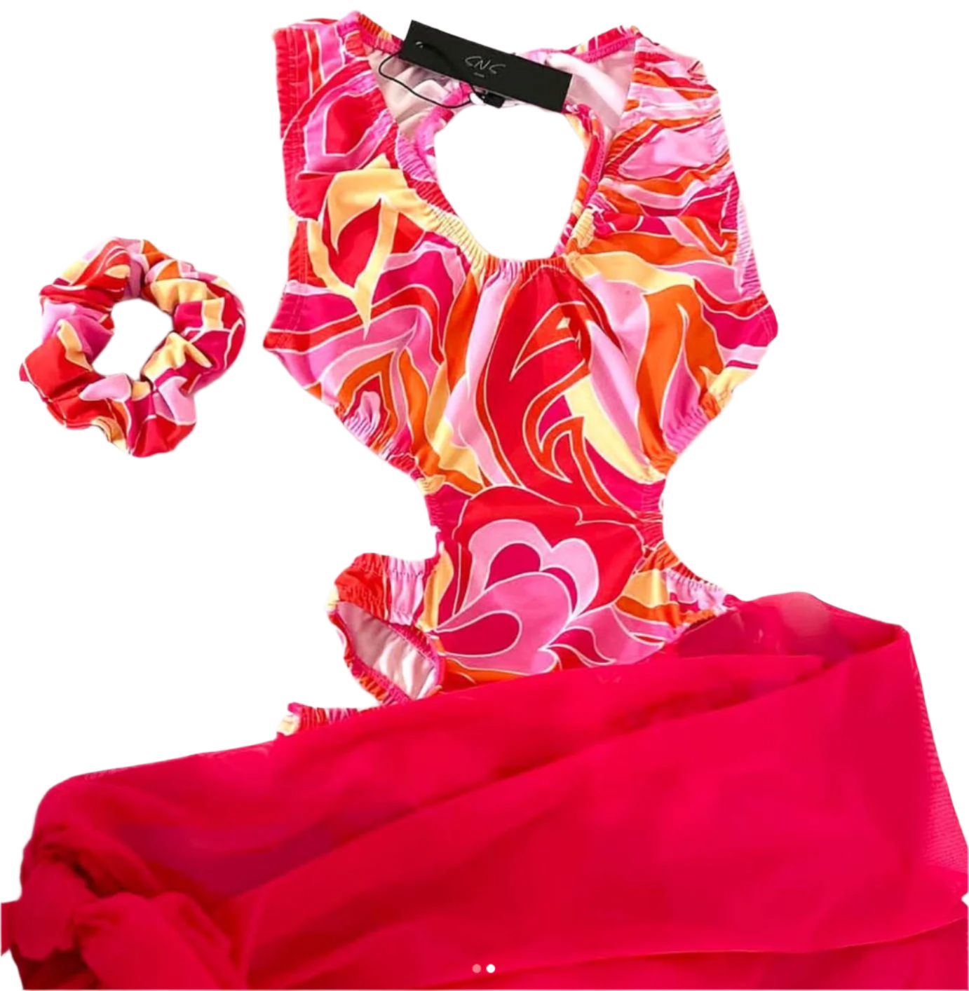 PINK PUCCI-INSPIRED ONE PIECE SET